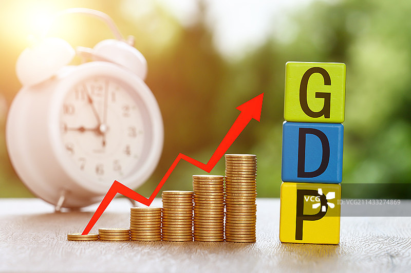 GDP国内生产总值图片素材