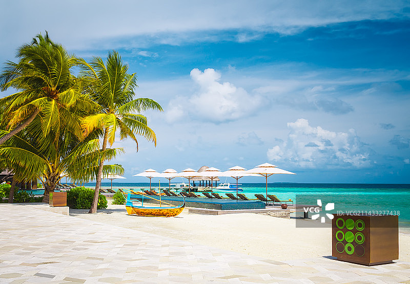 马尔代夫自然风光图片素材