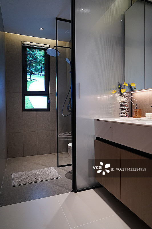 卫生间样板间装饰图片素材