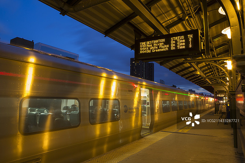 哈莱姆125街火车站图片素材