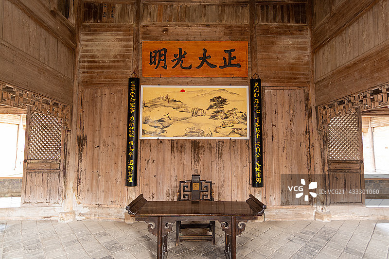 江西景德镇浮梁古县衙二堂图片素材