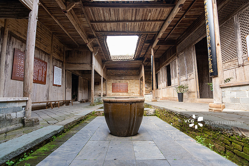 江西景德镇浮梁古县衙内堂图片素材