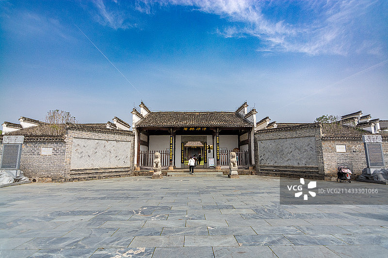 江西景德镇浮梁古县衙正门图片素材