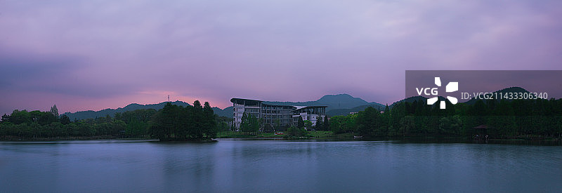 浙江农林大学图书馆图片素材