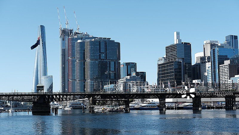 城市天际线风光-悉尼图片素材