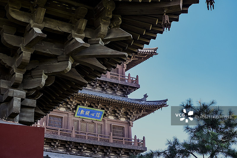 山西大同华严寺图片素材