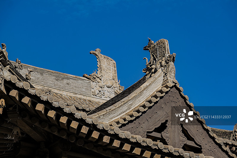 山西大同华严寺图片素材