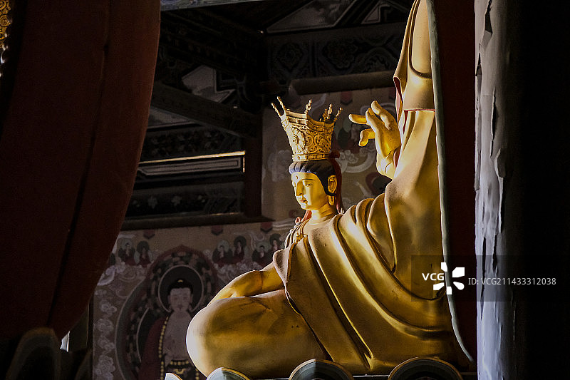 山西大同华严寺图片素材