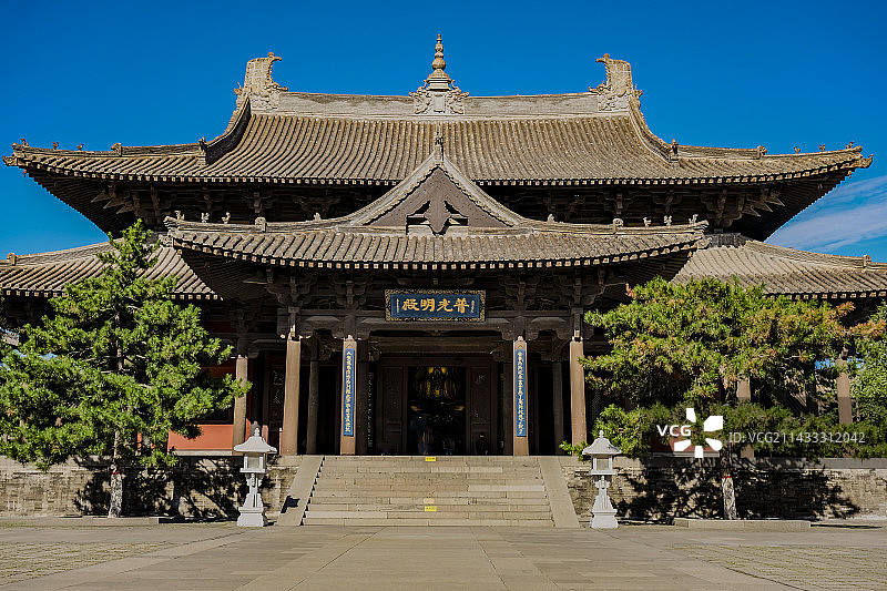山西大同华严寺图片素材