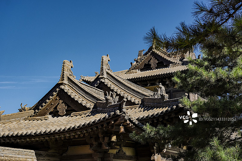 山西大同华严寺图片素材