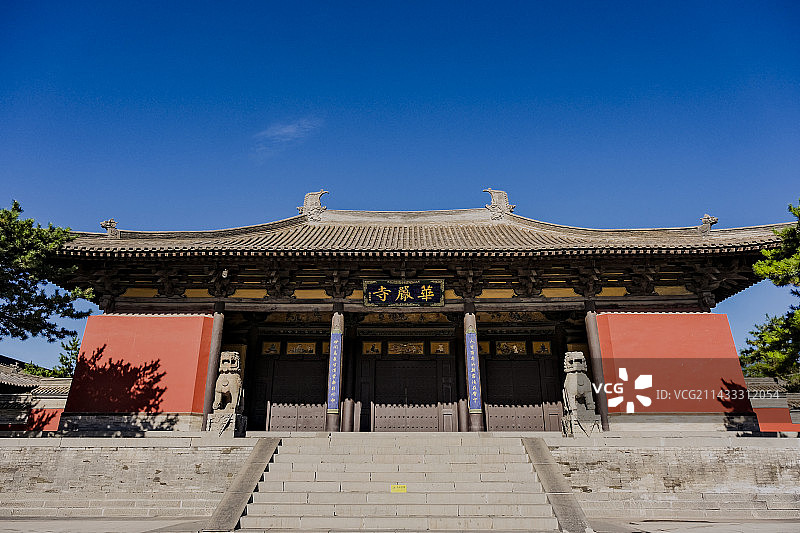 山西大同华严寺图片素材