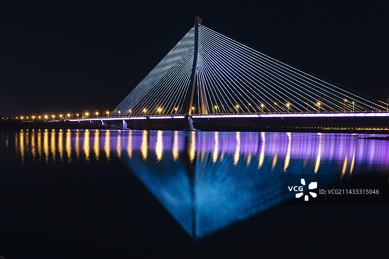哈尔滨松浦大桥图片素材