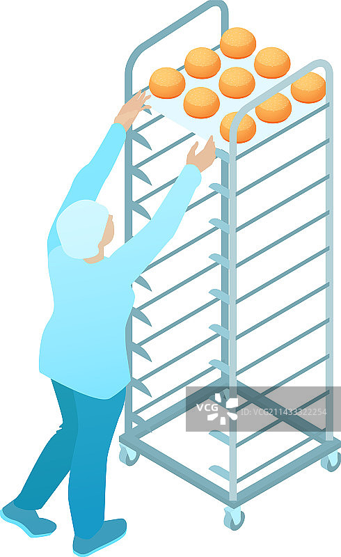 2.5D面包师图片素材