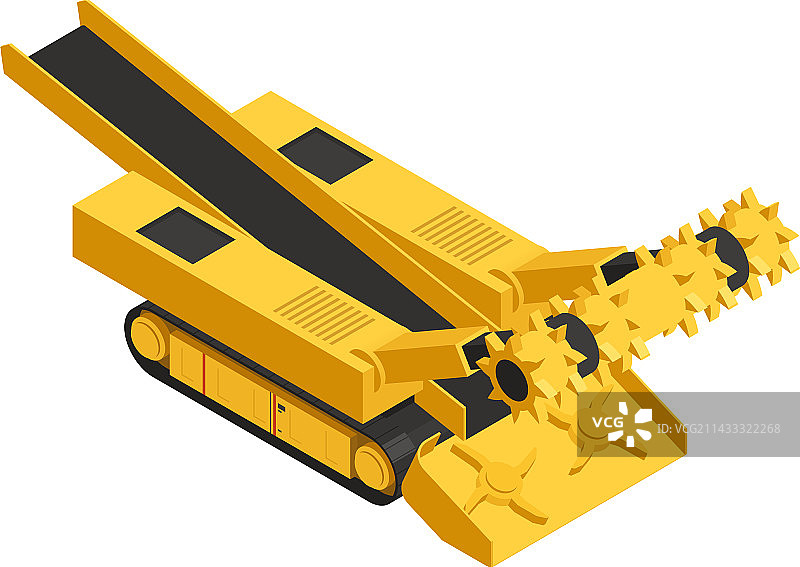 采矿机械图标图片素材