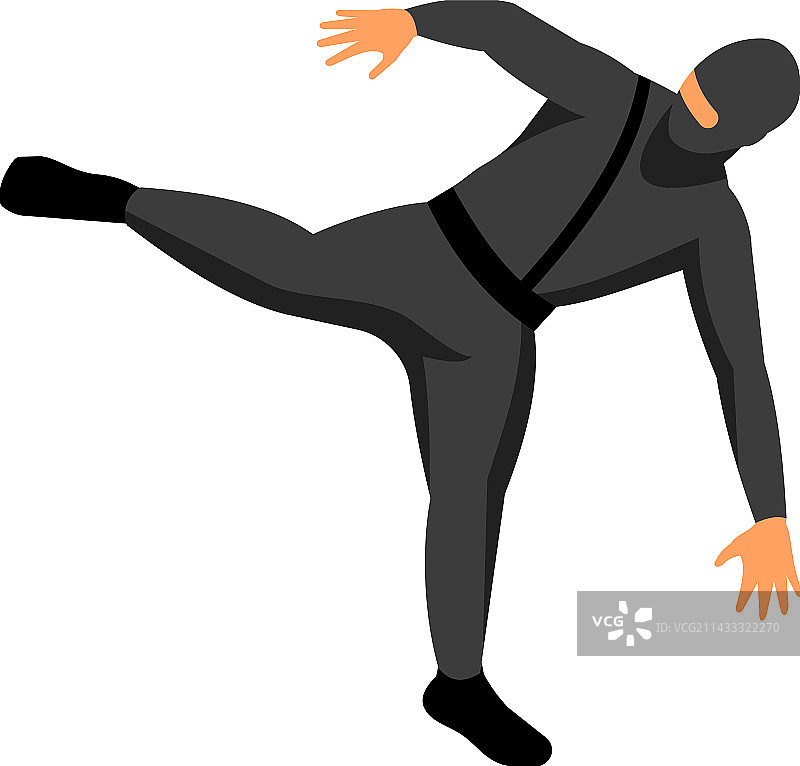 2.5D忍者图片素材