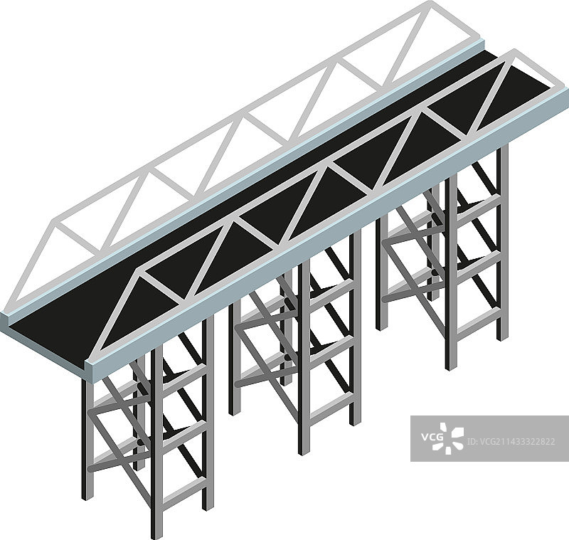 2.5D桥梁图片素材
