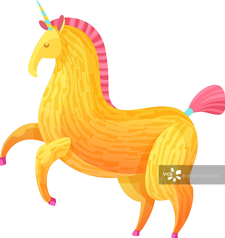 卡通独角兽图片素材
