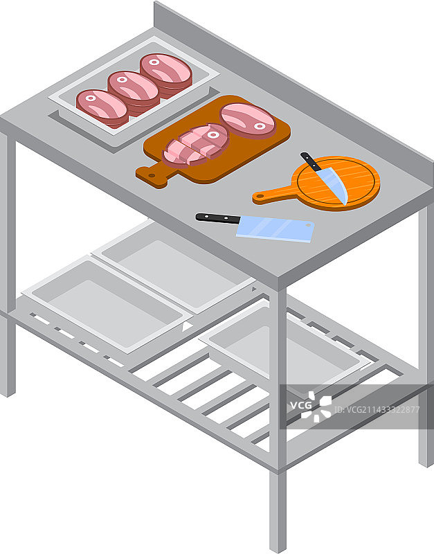 肉店内部图标图片素材