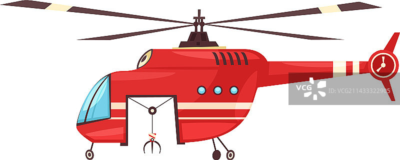消防直升机图片素材