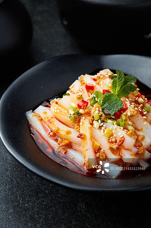 凉拌川北凉粉图片素材