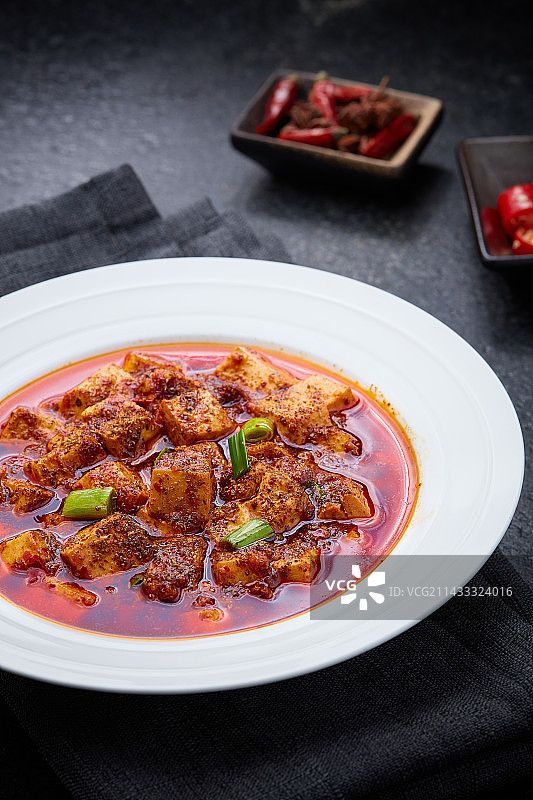 麻婆嫩豆腐图片素材