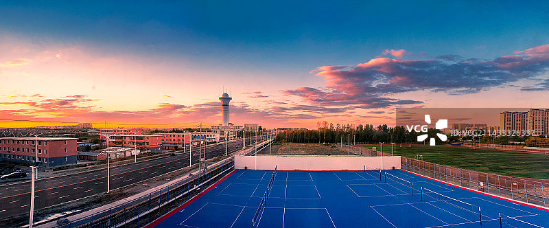 落日余晖图片素材