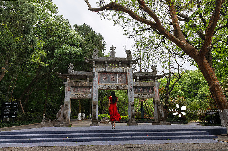 探访古隆中图片素材