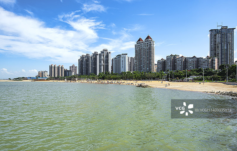珠海城市沙滩图片素材