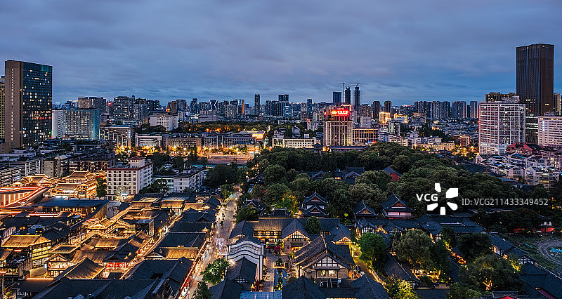 成都文殊坊图片素材