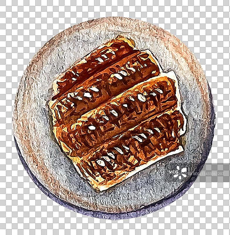 牛肚毛肚火锅涮菜插画图片素材