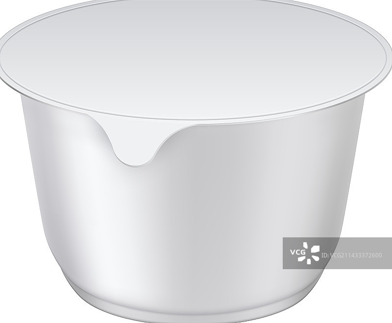 逼真酸奶模型图片素材