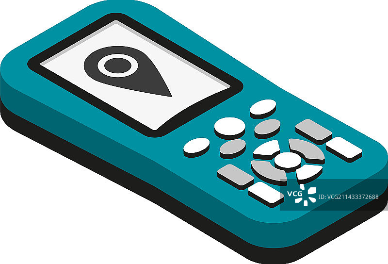 GPS导航仪图标图片素材