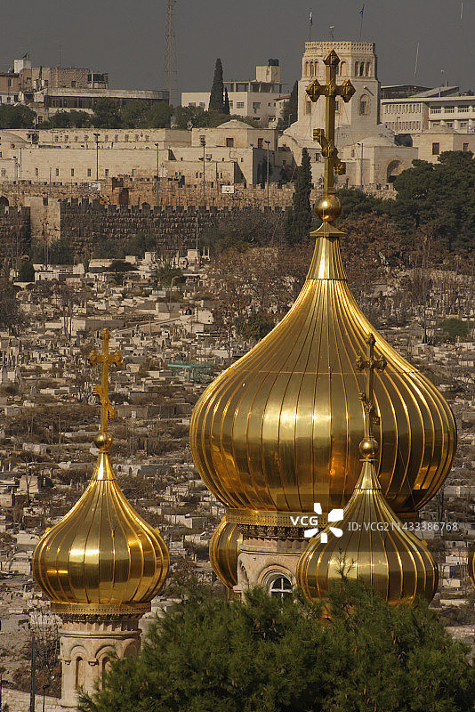 圣玛丽·抹大拉教堂的圆顶图片素材