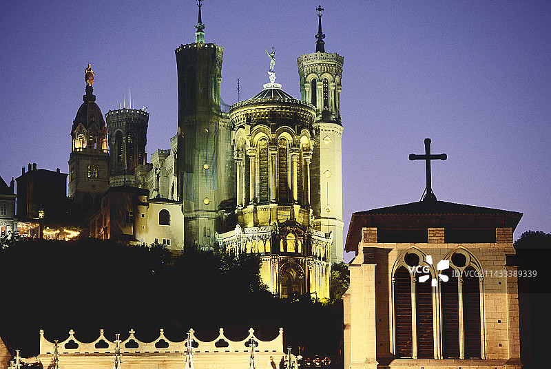 富维耶圣母院图片素材