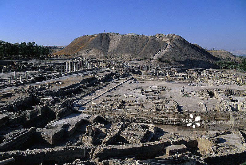 罗马-拜占庭时期的遗迹图片素材