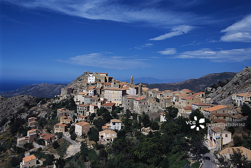 科西嘉岛上的斯佩隆卡托图片素材