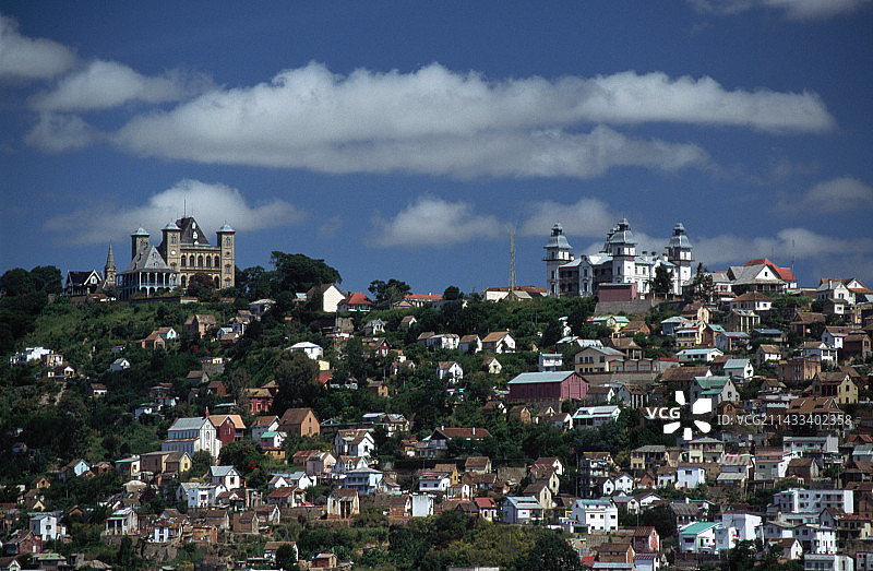 马达加斯加的塔那那利佛市图片素材