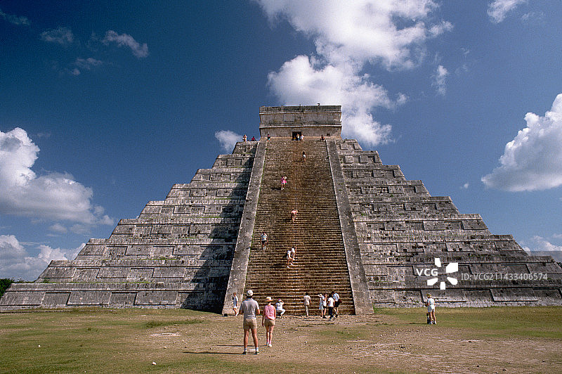 库库尔坎金字塔图片素材