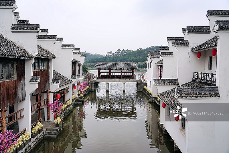 佛山中央电视台南海影视城-拓展区北区图片素材