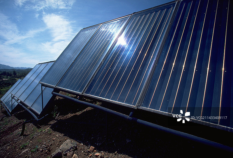 太阳能电池板图片素材