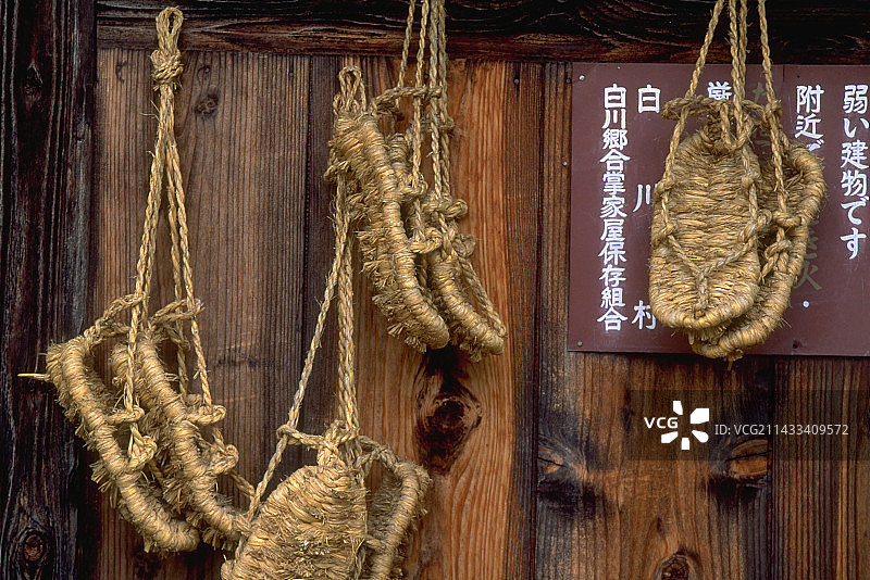 绳索凉鞋图片素材