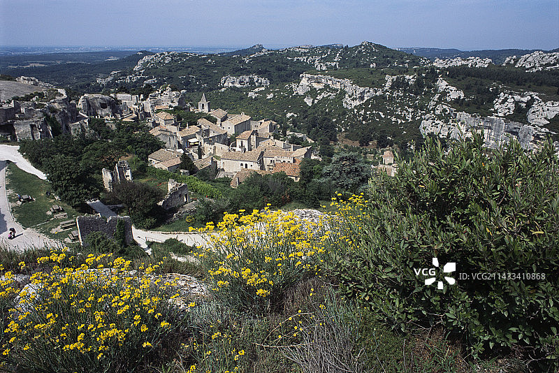 法国莱博德普罗旺斯图片素材