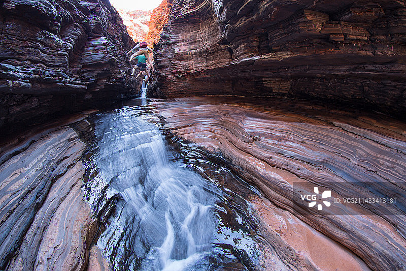 汉考克峡谷，皮尔巴拉，西澳大利亚图片素材