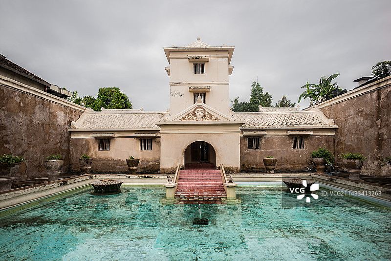 日惹水宫图片素材