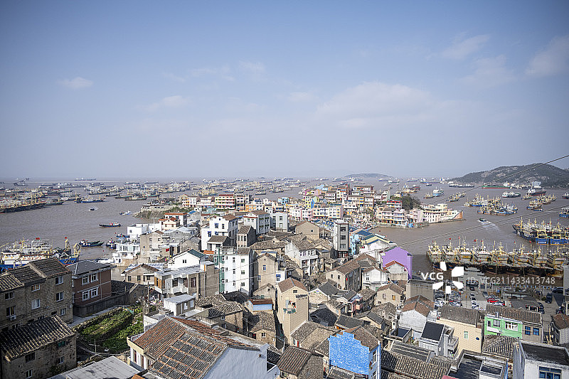 浙江省台州市温岭市石塘镇小箬村白天白昼探险图片素材