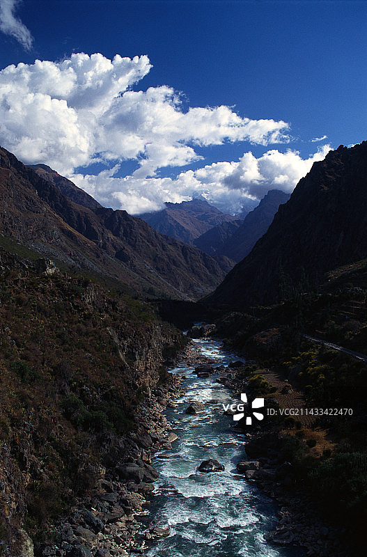 乌鲁班巴河和圣谷图片素材