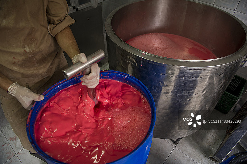 加沙的乳品厂图片素材