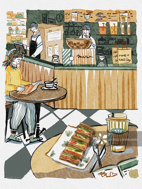 鱼越荷塘图片素材