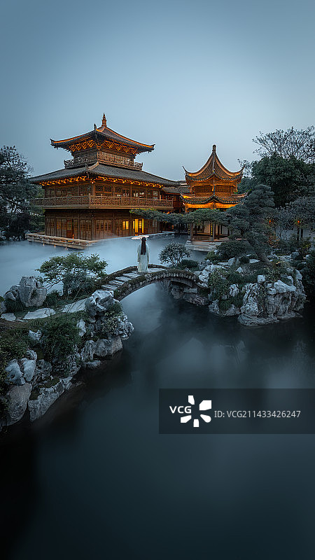 濮院时尚古镇图片素材