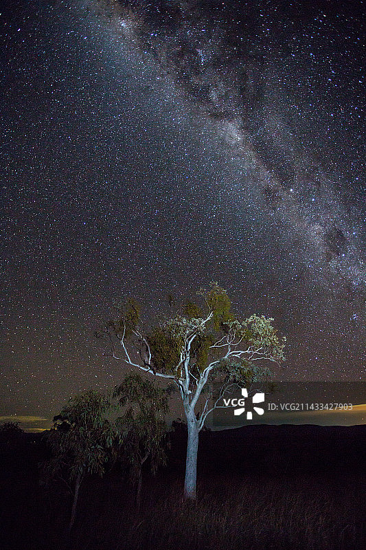 夜空银河图片素材